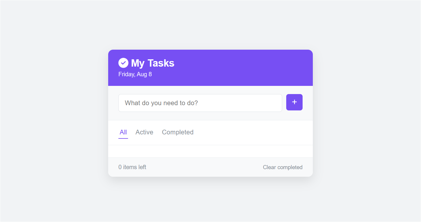 Todo App Preview